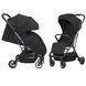 Прогулянкова коляска CARRELLO Nova CRL-5521 Coral Black 2024 з автоматичним складанням і чохлом для ніжок