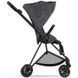 Прогулочная коляска Cybex Mios 4.0 2023 Simply Flowers Grey шасси Matt Black узкая колесная база, компактная и легкая