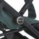Прогулочная коляска EL CAMINO FIJI ME 1113-2 Emerald Matt с большим копюшоном и системой амортизации