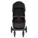 Прогулочная коляска EL CAMINO ME 1192 AXIS Black компактная сборка, ткани UPF+50 и большие колеса