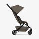 Прогулочная коляска Joolz Aer2 BB+CH Hazel Brown с бампером и подстаканником, размеры для ручной клади IATA, легкий вес