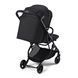 Прогулочная коляска Kinderkraft Indy 3 Coal Black (KSINDY03BLK0000) компактне складання, легкий, колеса з термопластичної гуми, кошик на 2 кг