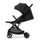 Прогулочная коляска Kinderkraft Indy 3 Coal Black (KSINDY03BLK0000) компактне складання, легкий, колеса з термопластичної гуми, кошик на 2 кг