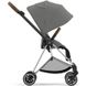 Універсальна коляска 2 в 1 Cybex Mios 4.0 2024 Mirage Grey шасі Chrome Brown