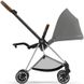 Универсальная коляска 2 в 1 Cybex Mios 4.0 2024 Mirage Grey шасси Chrome Brown