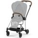 Універсальна коляска 2 в 1 Cybex Mios 4.0 2024 Mirage Grey шасі Chrome Brown