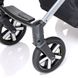 Универсальная коляска 2 в 1 Baby Design Husky NR 107 SILVER GRAY