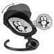 Заколисуючий центр-шезлонг 2в1 Kidwell Reve black/silver