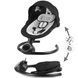 Заколисуючий центр-шезлонг 2в1 Kidwell Reve black/silver
