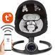 Заколисуючий центр-шезлонг 2в1 Kidwell Reve black/silver