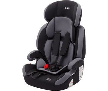 Автокрісло Bair Beta Iso-fix 1/2/3 (9-36 кг) DBI2423 чорний - сірий