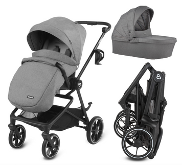 Универсальная коляска 2в1 Kidwell Velmont gray