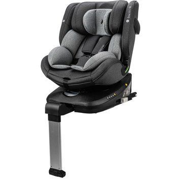 Автокрісло Osann Eno360 SL i-Size Dark Grey Melange поворотне на 360, ISOFIX з упором в підлогу, знімний чохол
