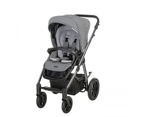 Універсальна коляска 2в1 Espiro Husky Xl 2022 207 Silver Gray