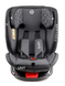 Автокресло Bair Unit 360 GM-02 graphite midnight с системой ISOFIX + Top Tether, оборот 360, подножка с мягкой экокожей
