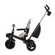 Триколісний велосипед Kinderkraft Aveo 2 Plus Beige (KRAVEO02BEG0000) трансформер 6в1, оберт сидіння на 360, м'яке сидіння з системою Air Flow