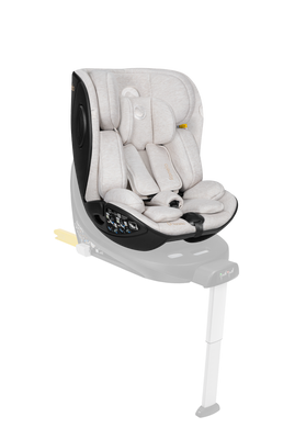 Автокрісло Lionelo MOXIE NEXT I-SIZE BEIGE SAND з обертом на 360, вкладиш для новонародженого, захист від бокового удару SIP, магнітні пряжки