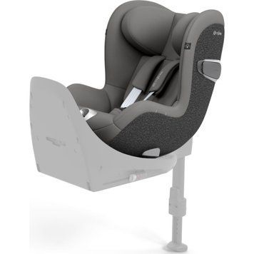 Автокрісло Cybex Sirona T i-Size Comfort Mirage Grey 12 рівнів підголівника, 5 рівнів нахилу спинки, поворотний механізм 360&deg;