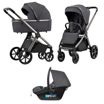 Коляска универсальная 3 в 1 CARRELLO Omega CRL-6535 Excellent Grey