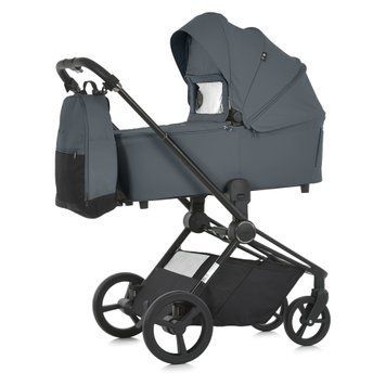 Универсальная коляска 2в1 El Camino ME 1091-1 Persona Rock Gray двойная вентиляция люльки и реверсивный блок