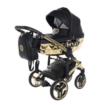 Универсальная коляска 2в1 Junama Hand Craft 05 Black-Gold