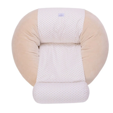Подушка для кормления &ndash; подушка для беременных Baby Veres Comfort Lux Velour stars beige 200х75 см