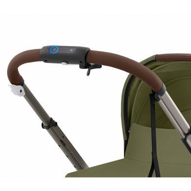 Прогулянкова коляска Cybex e-Gazelle S TPE Moss Green з електроприводом