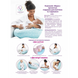 Подушка для кормления &ndash; подушка для беременных Baby Veres Comfort Lux Velour stars beige 200х75 см