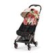 Прогулочная коляска Cybex Coya 2023 Spring Blossom Light шасси rosegold