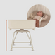 Стільчик для годування 3в1 Lionelo MADDIE SET BEIGE з функцією шезлонгу та ліжечком-колискою для немовлят, оберт на 360