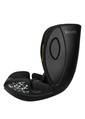 Автокрісло Lionelo MOXIE NEXT I-SIZE BLACK CARBON з обертом на 360, вкладиш для новонародженого, захист від бокового удару SIP, магнітні пряжки