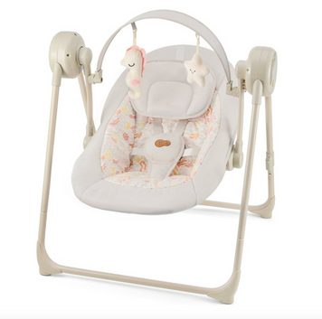 Шезлонг-гойдалка Kinderkraft Swingee Beige (KBSWIN00GRY0000)