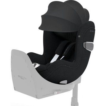Автокрісло Cybex Sirona T i-Size Plus Sepia Black 12 рівнів підголівника, 5 рівнів нахилу спинки, поворотний механізм 360&deg;