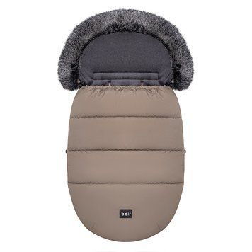 Зимовий конверт Bair Polar U PU-02 Cappuccino температурний режим до -25&deg;C, регулювання довжини, плюшева підкладка