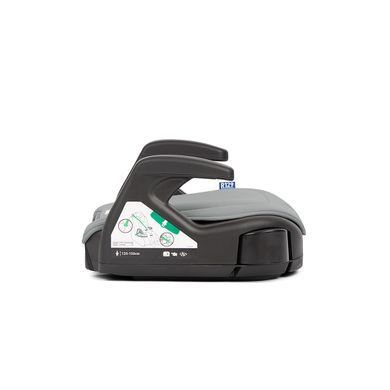 Бустер Graco Basic i-Size сіре з 2 висувними підлокітниками, стандарт безпеки ECE R129/03, знімний чохол