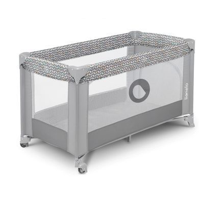 Детский манеж Lionelo Stefi Grey Concrete Multicolor