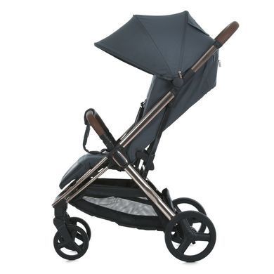 Прогулянкова коляска EL CAMINO ME 1192 AXIS Volcanic Gray компактне складання, тканини UPF+50 та великі колеса