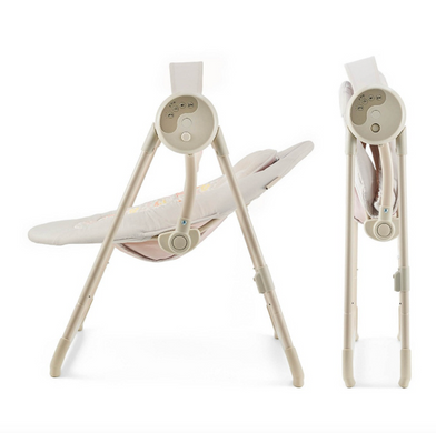 Шезлонг-гойдалка Kinderkraft Swingee Beige (KBSWIN00GRY0000)
