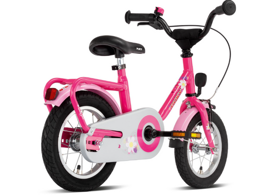 Детский велосипед Puky STEEL 12 Pink 4111 для детей 3 года+