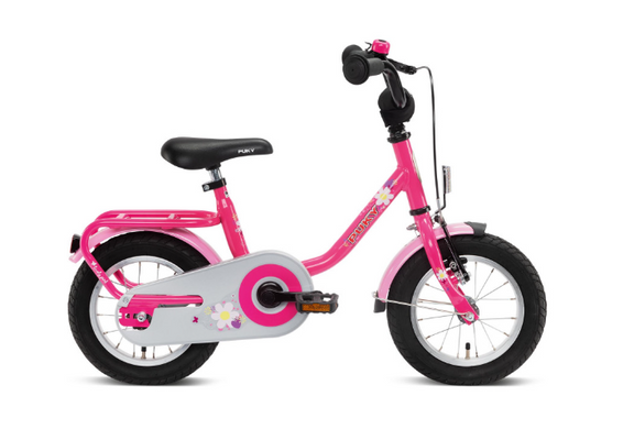 Дитячий велосипед Puky STEEL 12 Pink 4111 для дітей 3 роки+