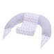 Подушка для кормления &ndash; подушка для беременных Baby Veres Comfort Lux Velour stars grey 200х75 см