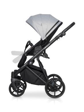 Универсальная коляска 2 в 1 Riko Nano Pro 04 (карамельная кожа, бежевая ткань)