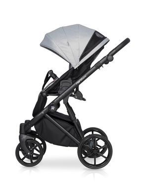 Универсальная коляска 2 в 1 Riko Nano Pro 04 (карамельная кожа, бежевая ткань)