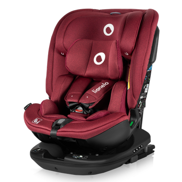 Автокрісло Lionelo Bastiaan RWF i-Size Red Burgundy