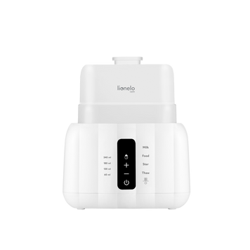 Подогреватель для детских бутылочек 6в1 Lionelo THERMUP DUO WHITE с функцией стерилизации, сенсорная панель, защита от перегрева
