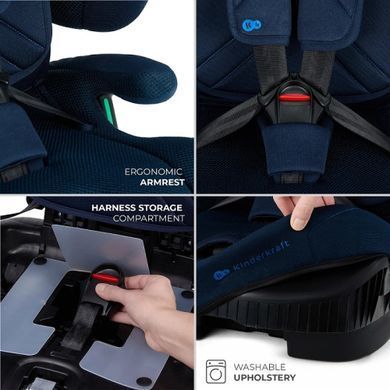 Автокрісло Kinderkraft FIX2GO i-Size Navy (KCFI2GO0NAV0000)