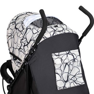 Прогулочная коляска трость FreeON Simple Black-White