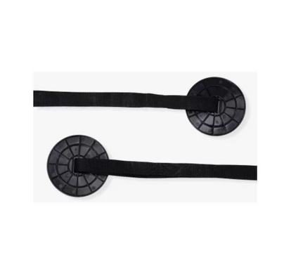 Защитный бортик для кровати VELANO Wolli light grey с системой фиксации SafetyBelt, легкий и быстрый монтаж