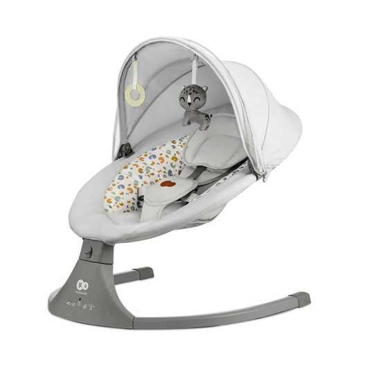 Електрична шезлонг-гойдалка Kinderkraft Lumi 2 Light Grey