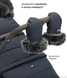 Зимовий конверт у коляску чи санки 2в1 Bair Arctic indigo blue 2025